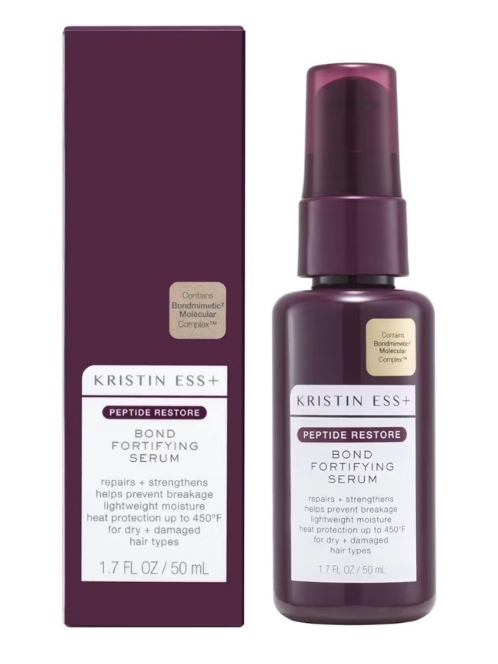 Kristin Ess Peptide Restore Bond Fortifying Serum Hair Care 50ml